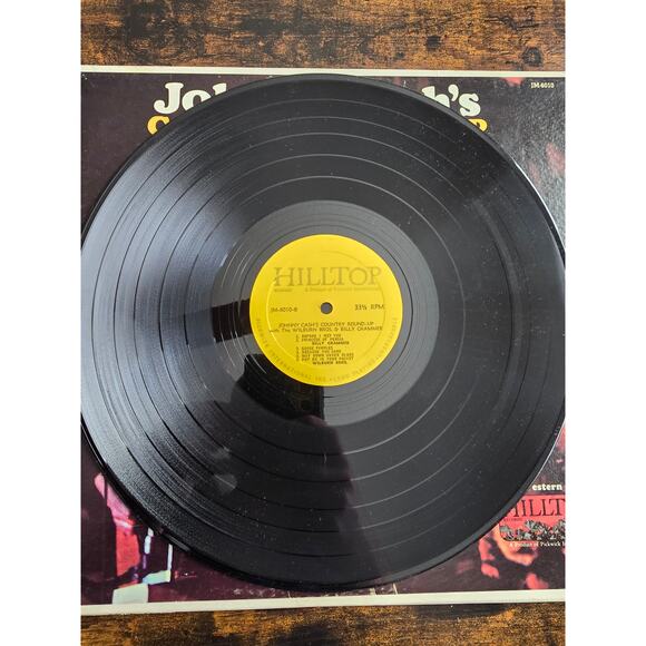 Johnny Cash's Country Round Up w/ Wilburn Bros and Billy Grammer JM-6010 - Picture 6 of 7